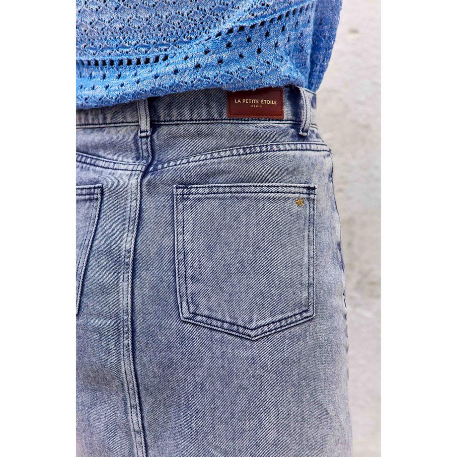 La Petite Etoile Jeans Minirock  