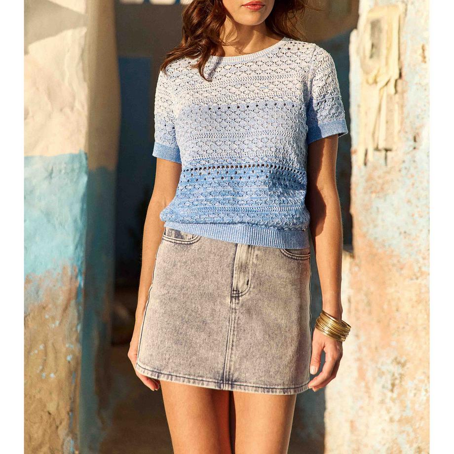 La Petite Etoile Jeans Minirock  