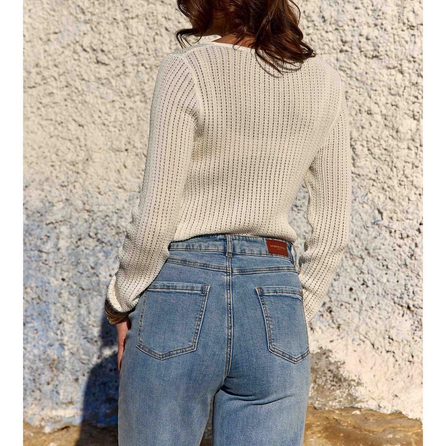 La Petite Etoile Langarm Rundhals Pullover  