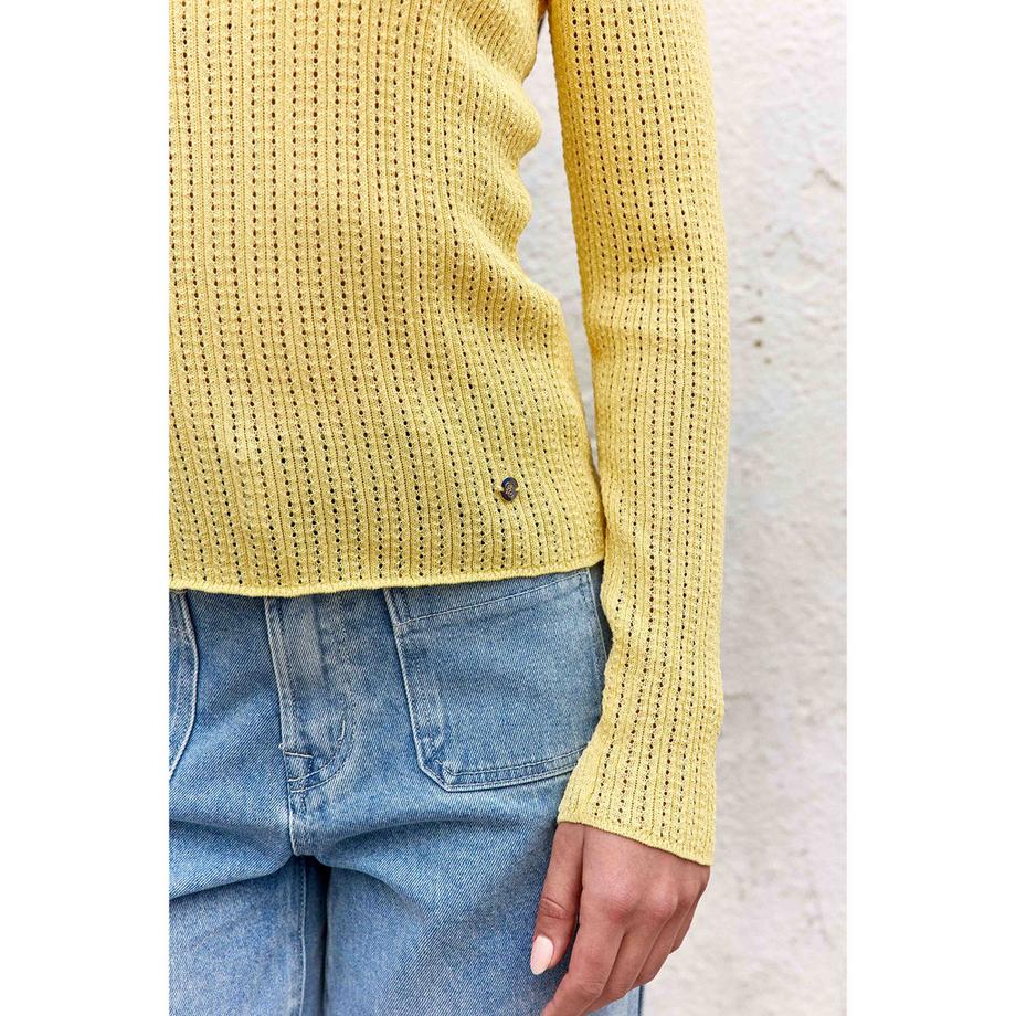 La Petite Etoile Langarm Rundhals Pullover  