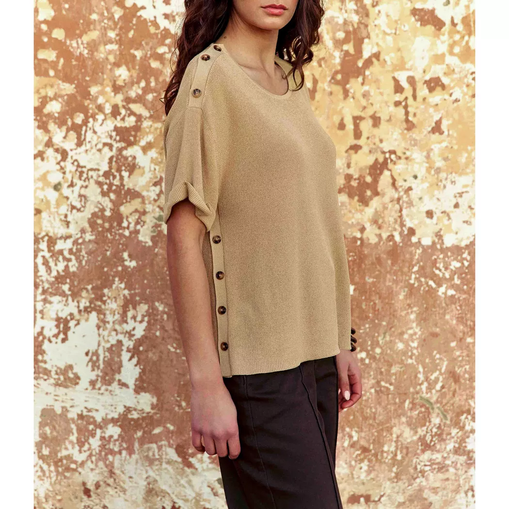 La Petite Etoile - Pullover, für Damen, Camel, Größe S