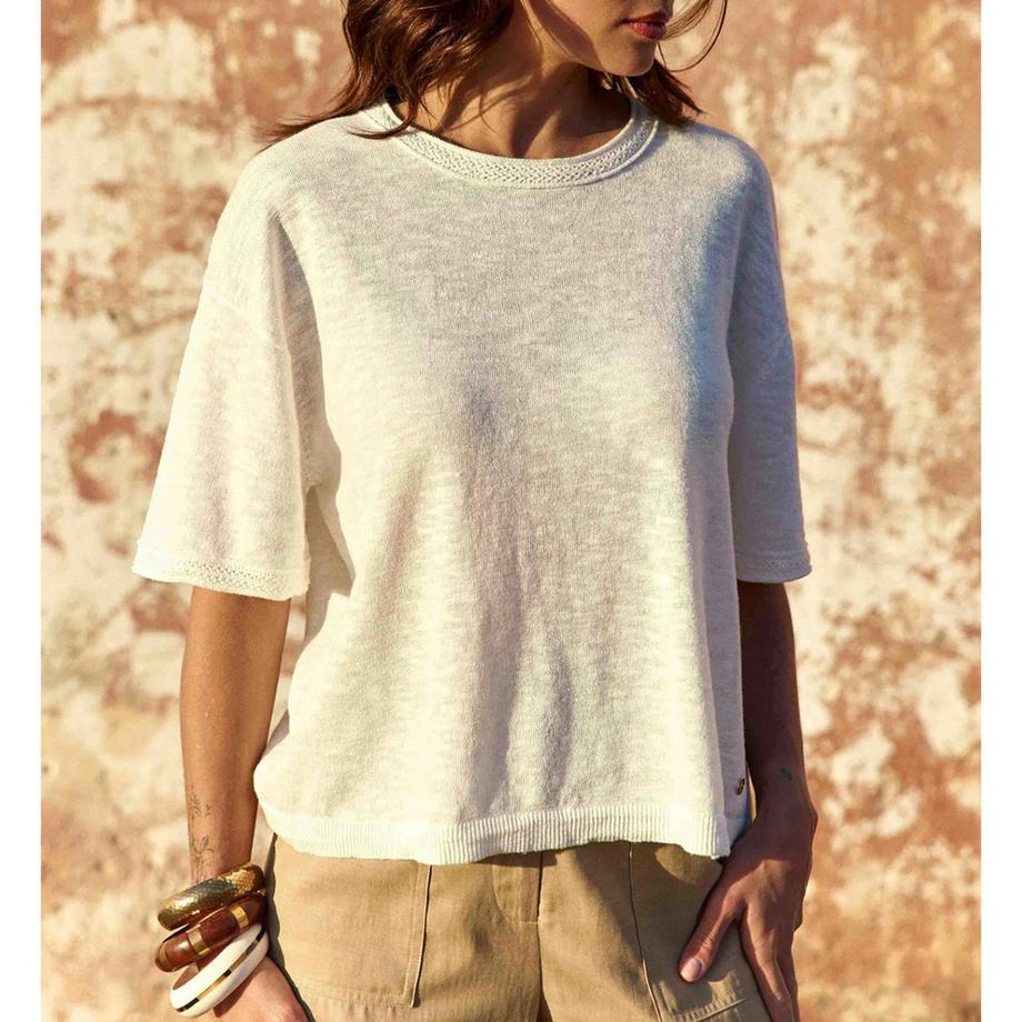 La Petite Etoile Kurzarm Pullover  