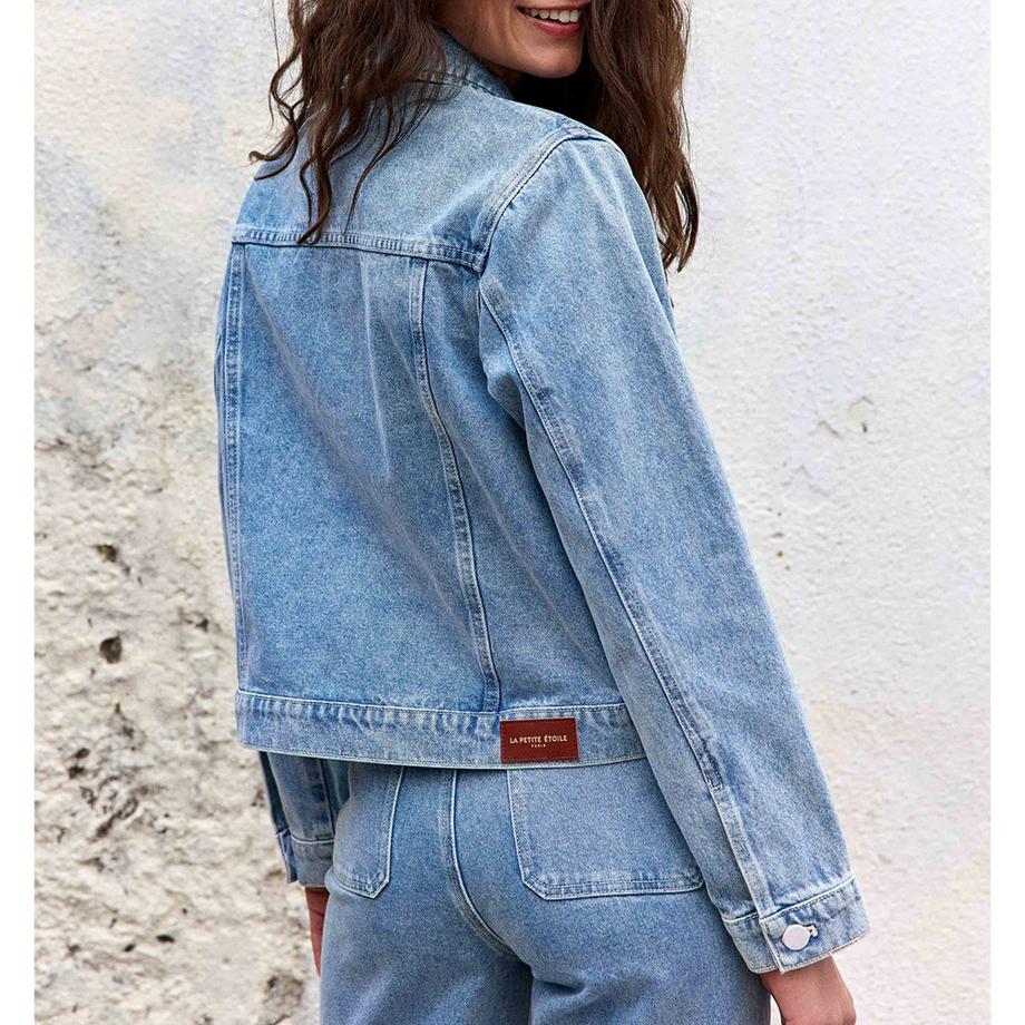 La Petite Etoile  Kurze Jeansjacke 