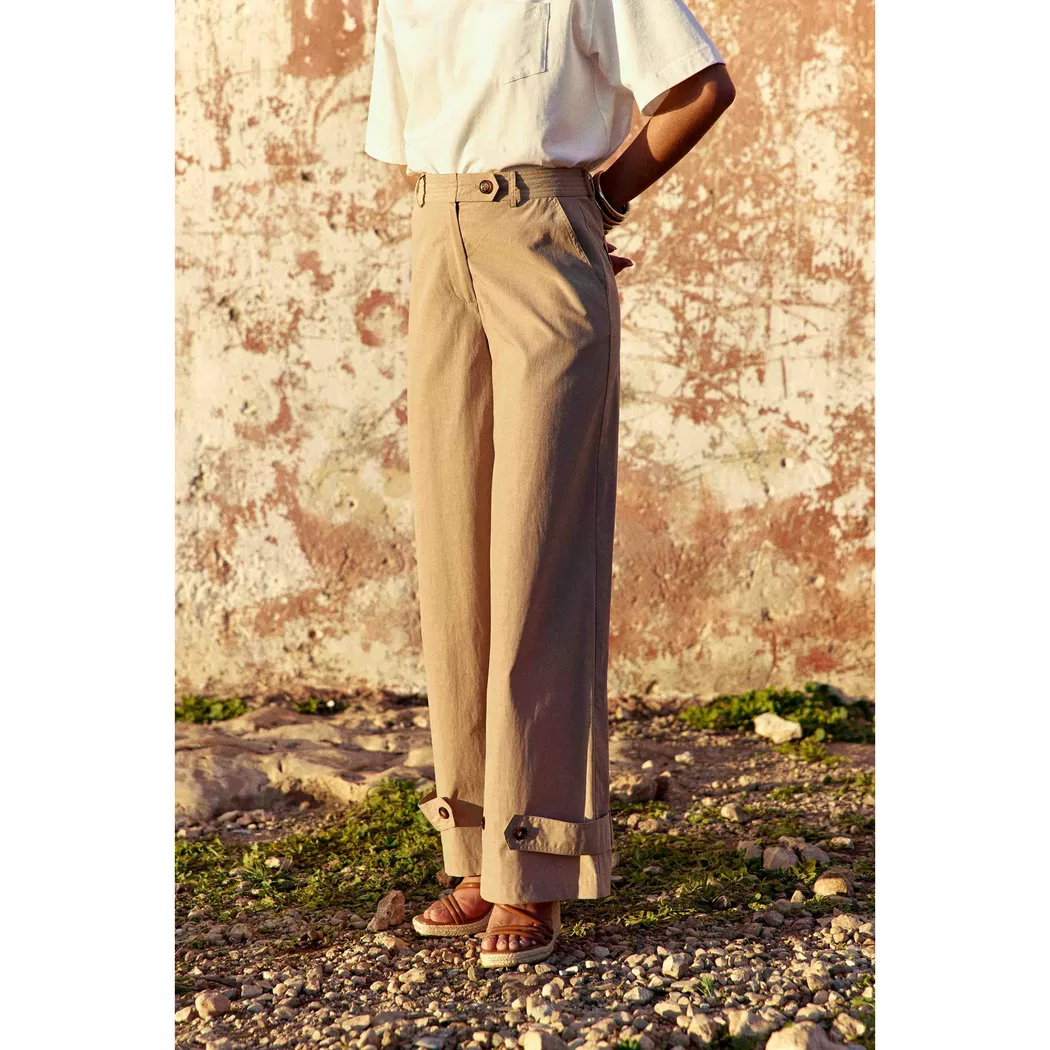 La Petite Etoile - Hose, für Damen, Beige, Größe L