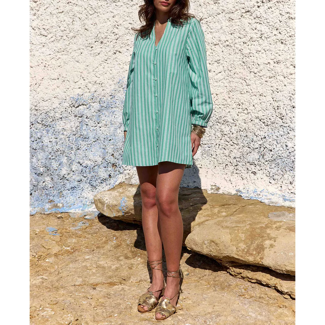 La Petite Etoile - Kleid, für Damen, Grün, Größe L