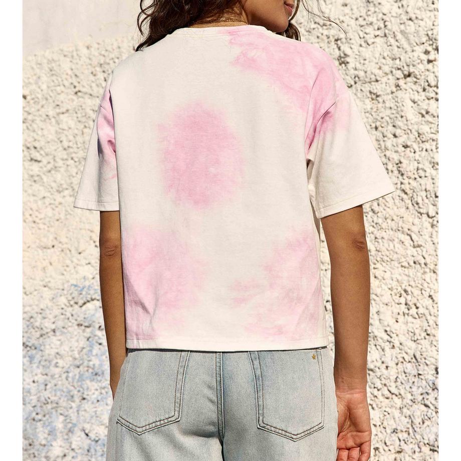 La Petite Etoile Tie-Dye Oversized Kurzarm T-Shirt  