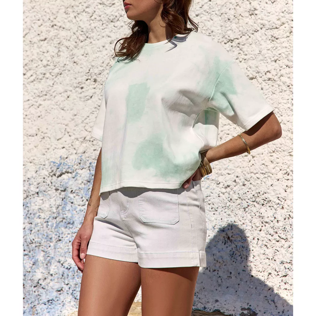 La Petite Etoile - T-Shirt, für Damen, Zweifarbig, Größe L