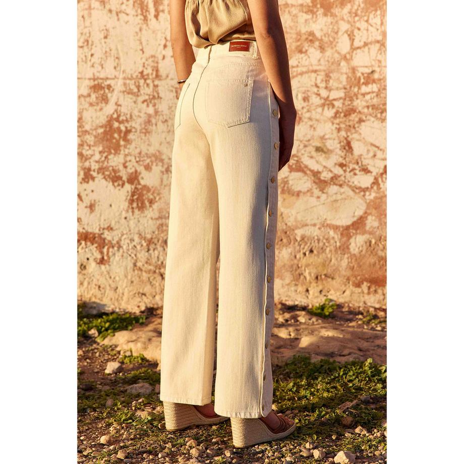 La Petite Etoile Weite High Rise Straight Fit Hose  