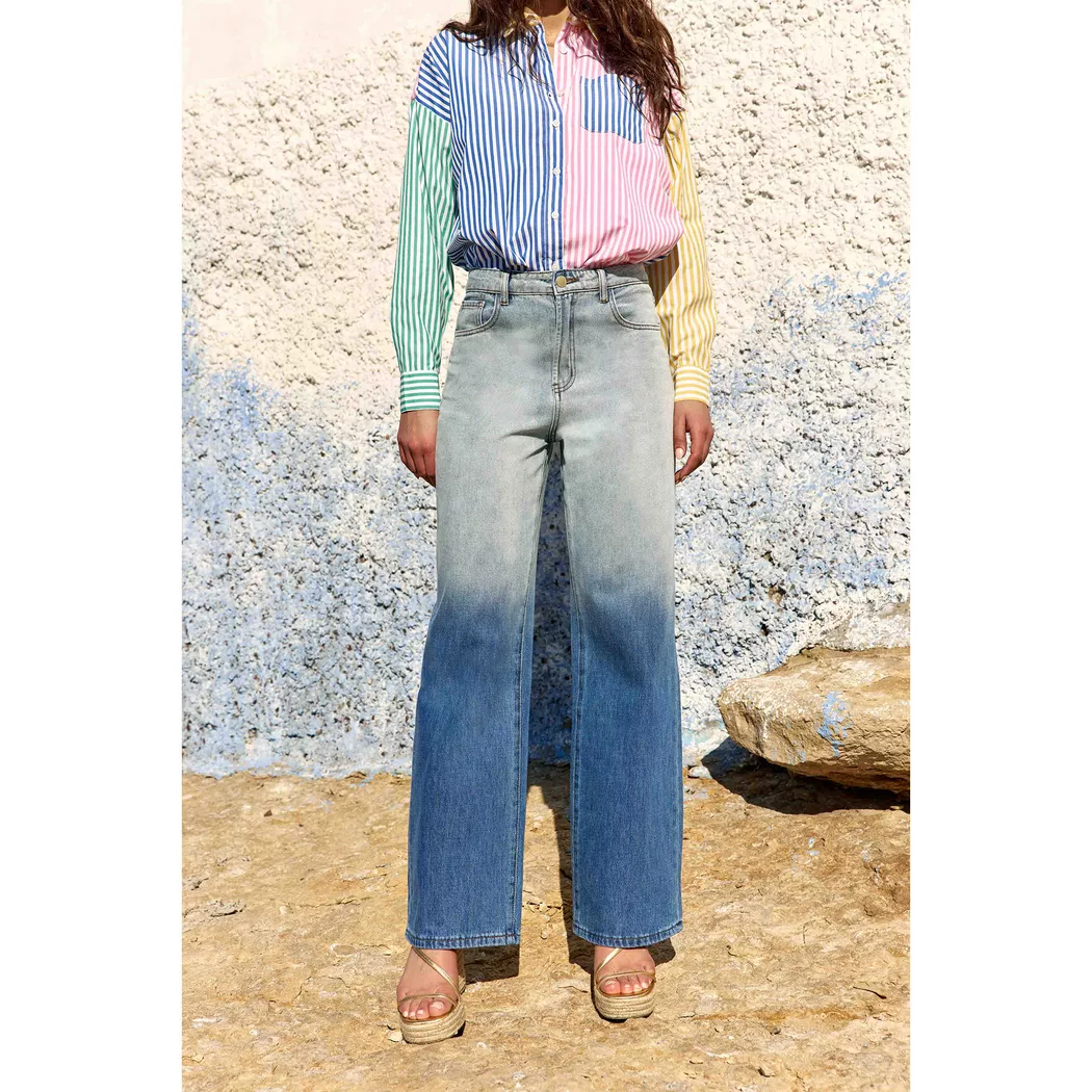 La Petite Etoile - Jeans, für Damen, Zweifarbig, Größe 40