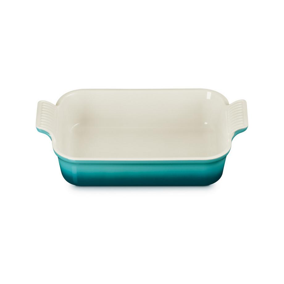 LE CREUSET Plat à gratin Tradition, Bleu Riviera 