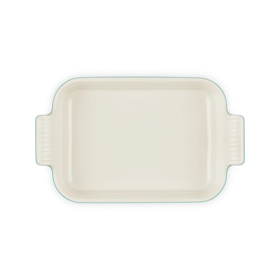 LE CREUSET Plat à gratin Tradition, Bleu Riviera 