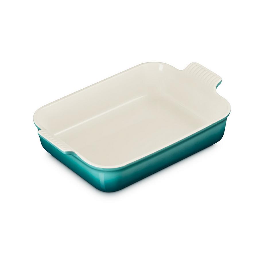 LE CREUSET Plat à gratin Tradition, Bleu Riviera 