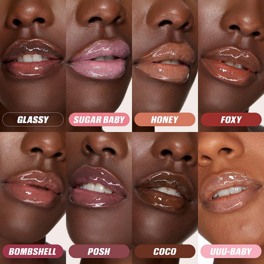 Huda Beauty Hochglänzender Lipgloss Faux Filler 