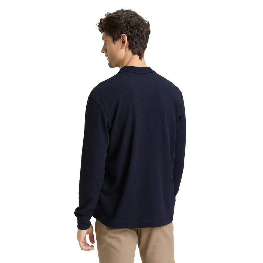 TOM TAILOR Polo Slim Fit Manches Courtes  