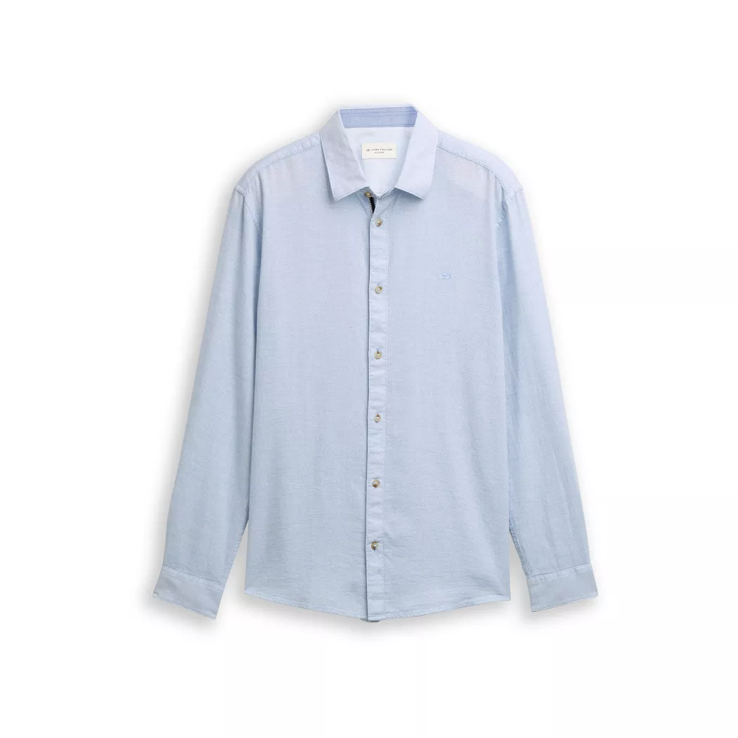 Tom Tailor - Shirt, für Herren, Blau, Größe M