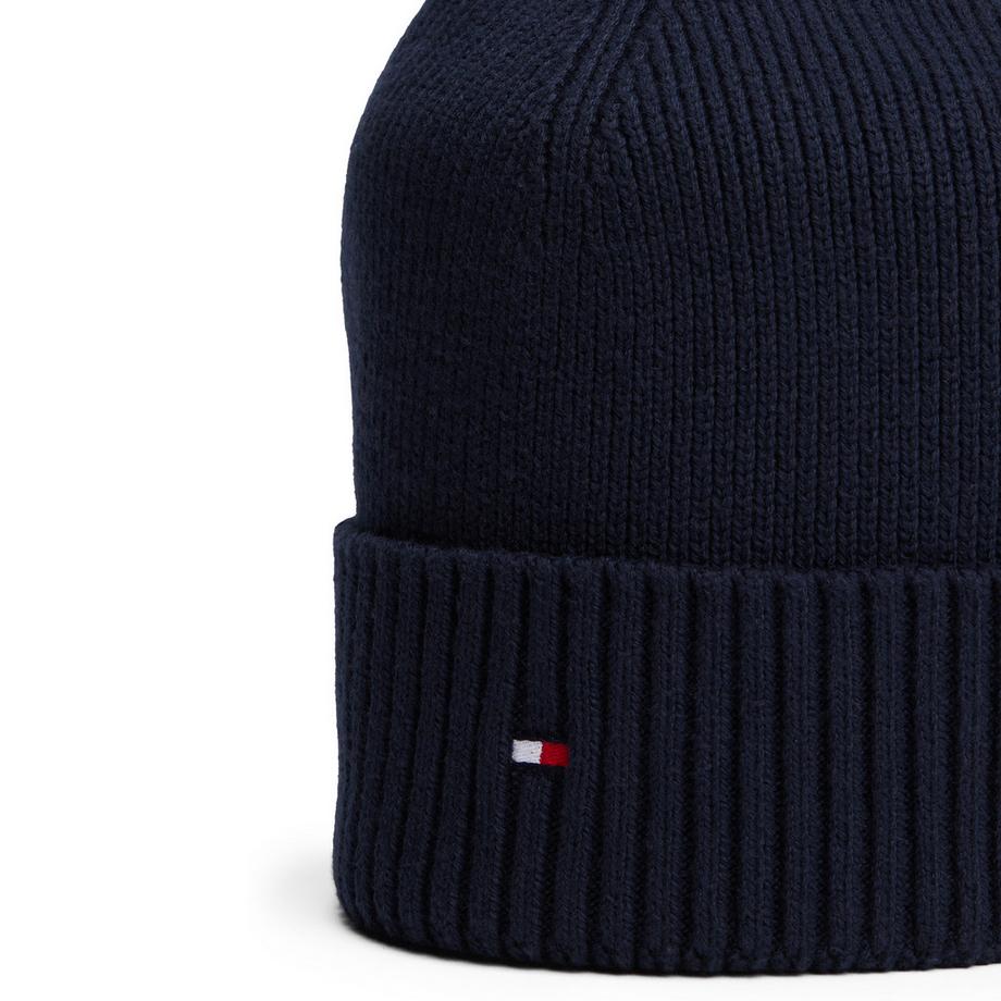 TOMMY HILFIGER Flag Pima Cotton Beanie  