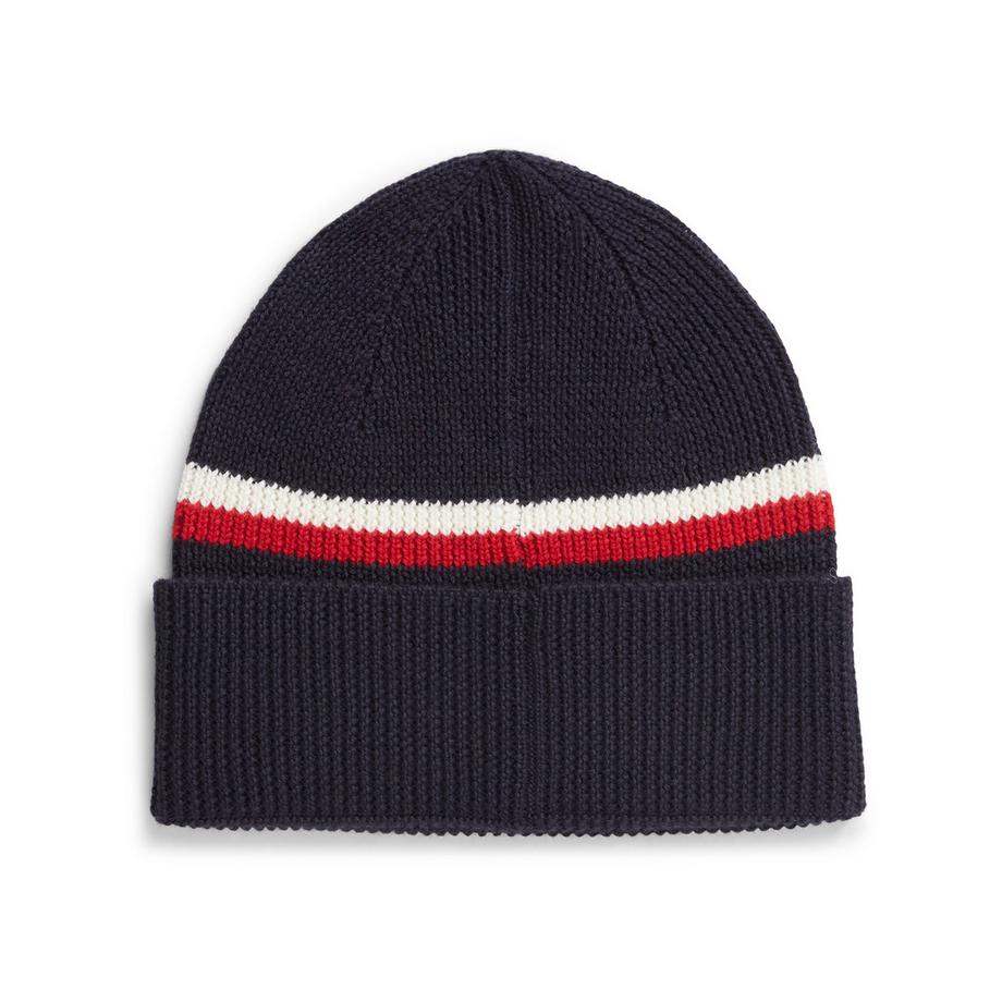 TOMMY HILFIGER Bonnet tricoté rayé  