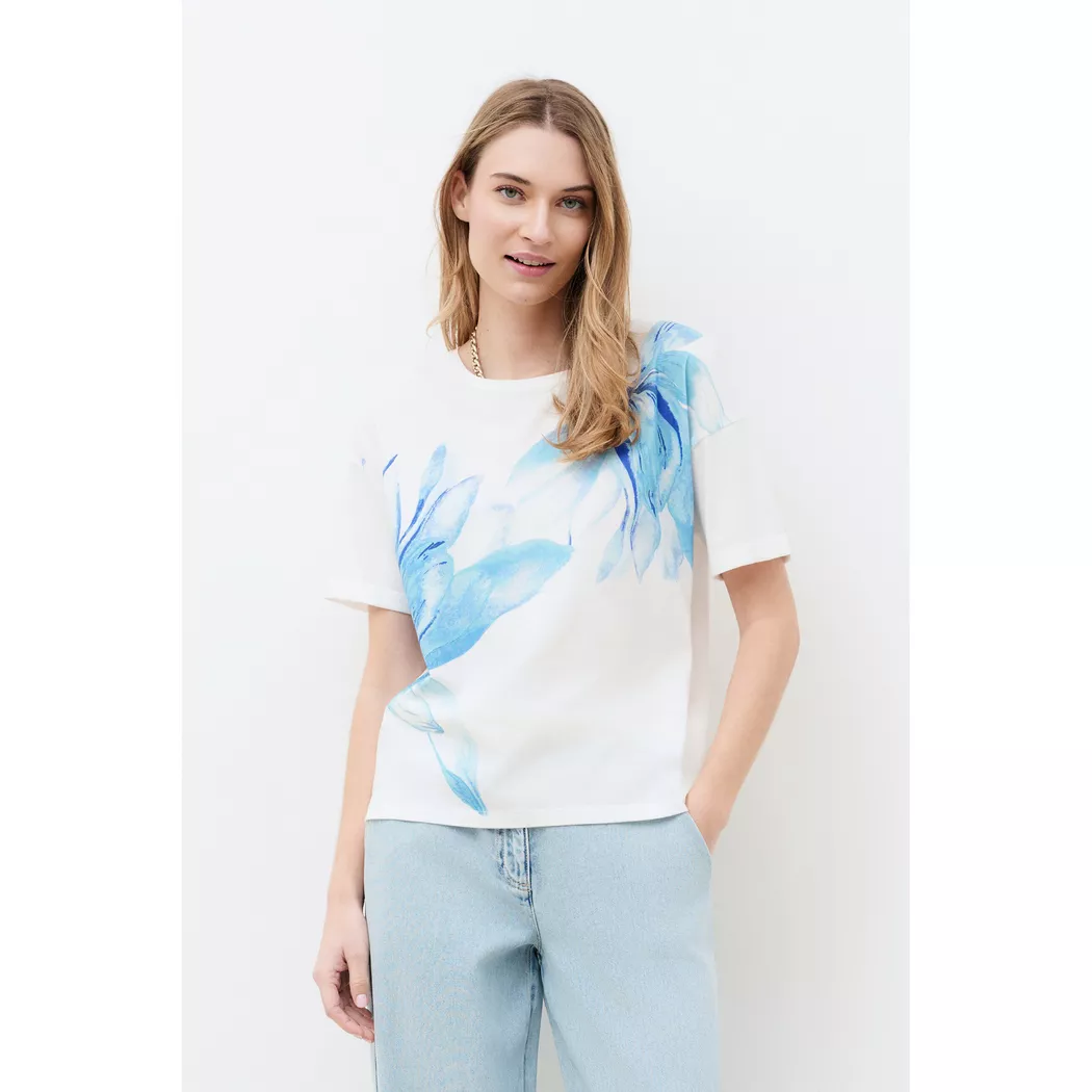 Caroll - T-Shirt, für Damen, Dunkelblau, Größe XS