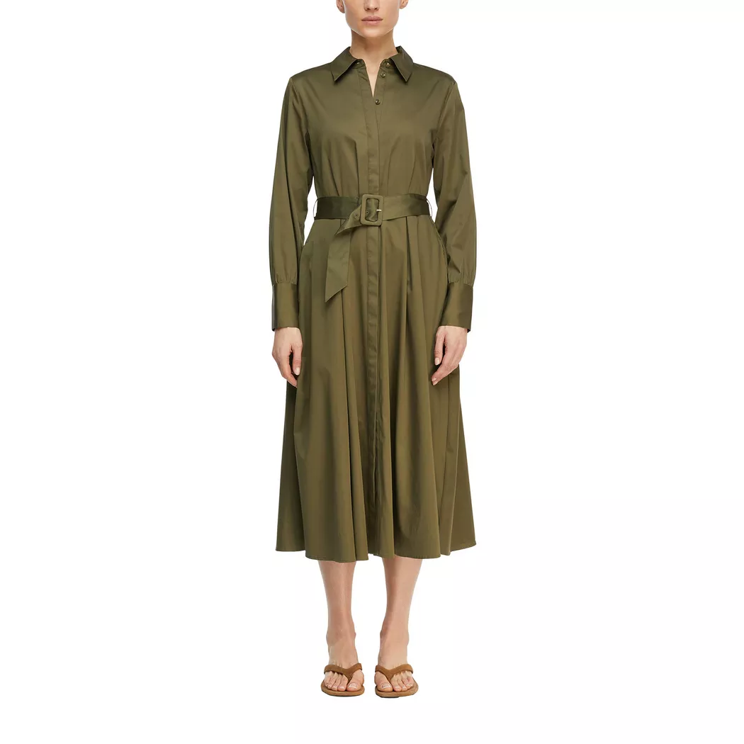 Comma - Kleid, für Damen, Grün, Größe 40