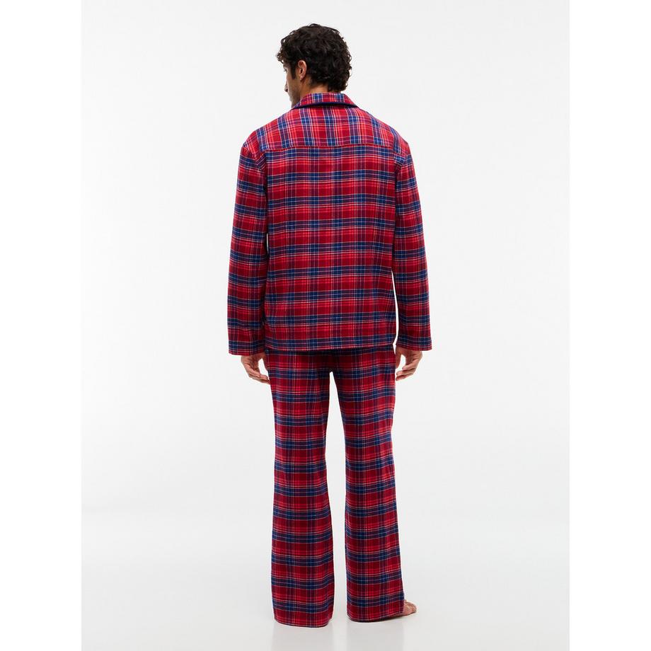 TOMMY HILFIGER Pyjama Relaxed en Flanelle  