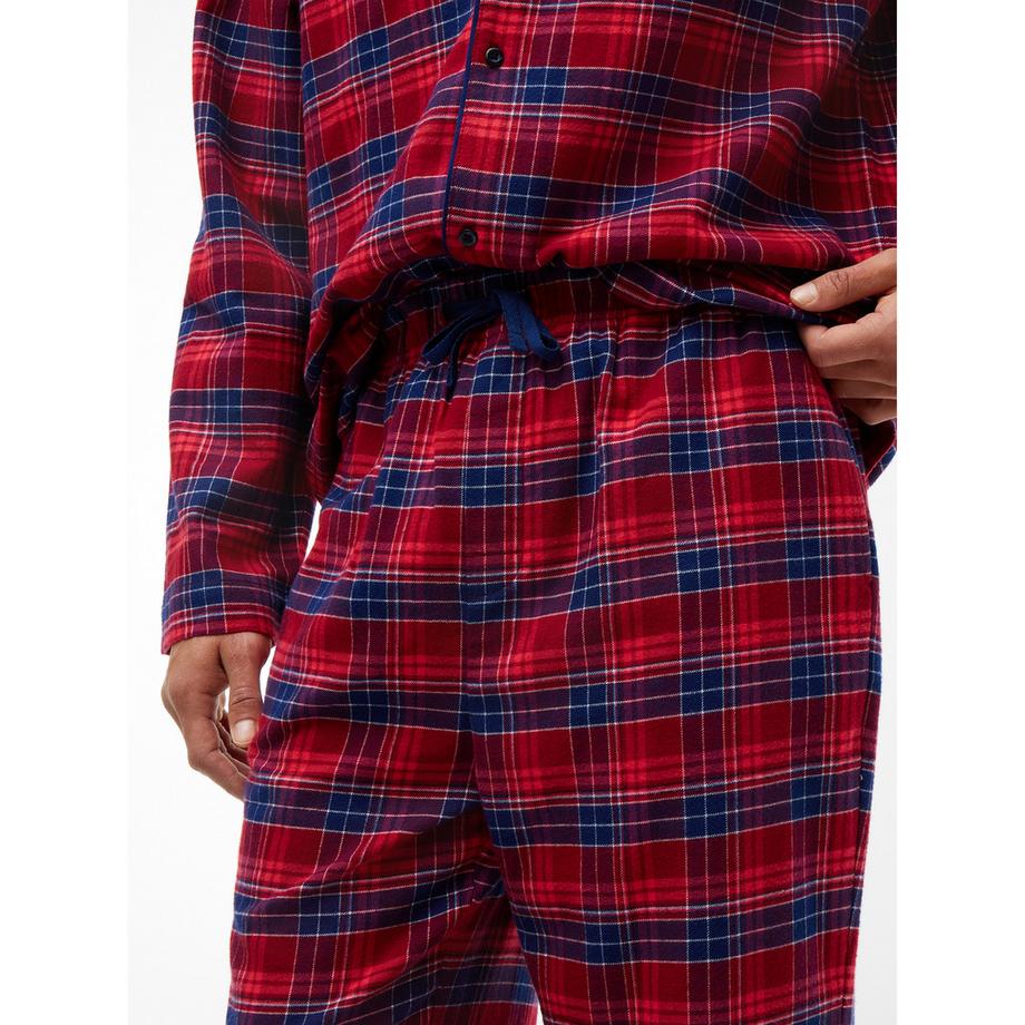 TOMMY HILFIGER Pyjama Relaxed en Flanelle  