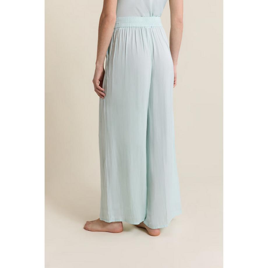 Etam Pantaloni Larghi in Raso  