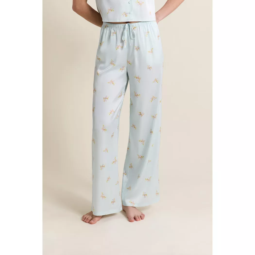 Etam - Pyjamahose, für Damen, Blau Bedruckt, Größe M
