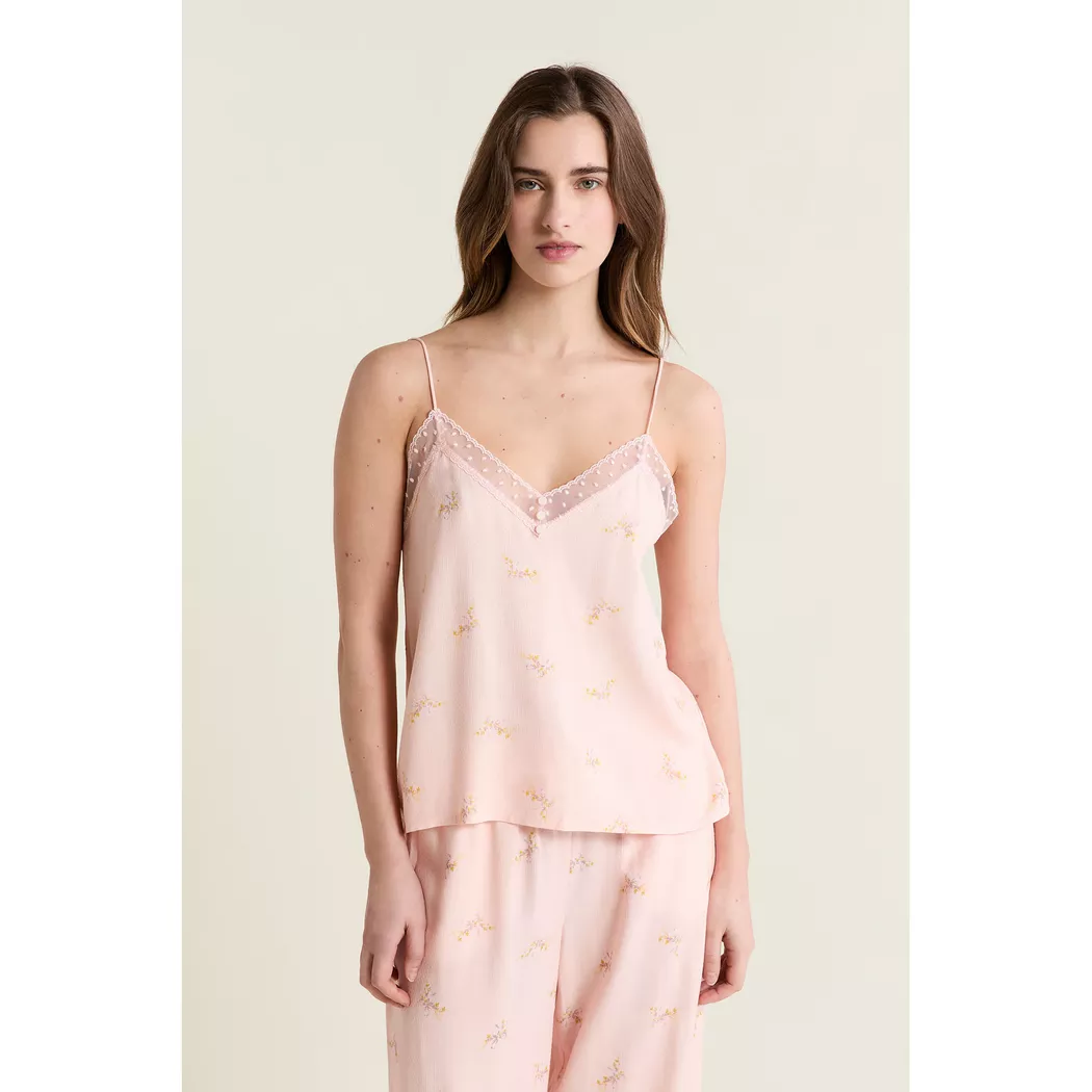 Etam Sleeveless Top Pink M 2