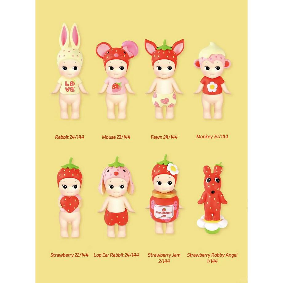 Sonny Angel  Strawberry Love Series, modelli assortiti 