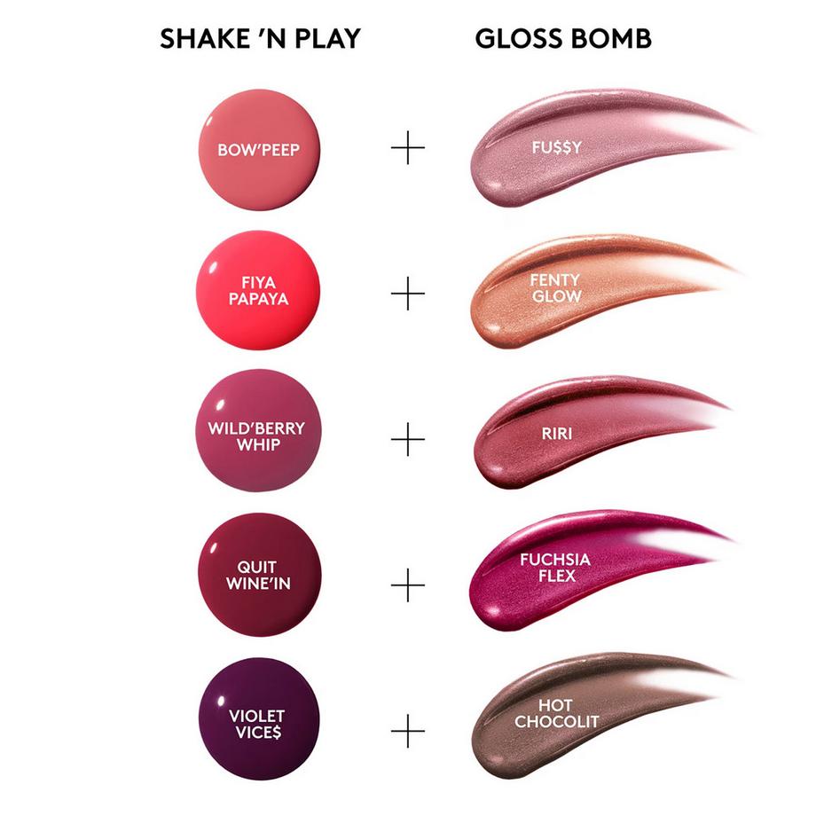 Fenty Beauty By Rihanna  Shake 'N Play - Modulierbares Flüssigrouge 