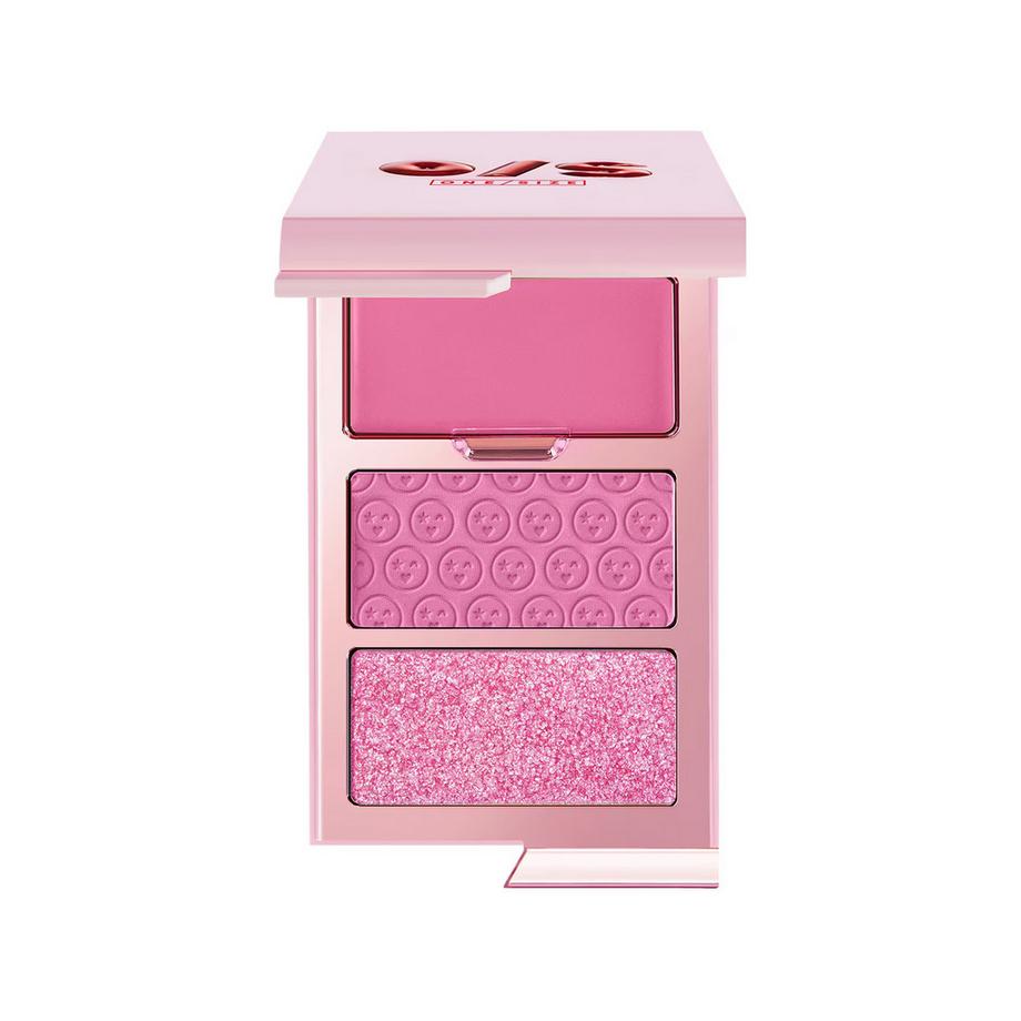 Cheek Clapper 3D - Trio di blush testurizzati