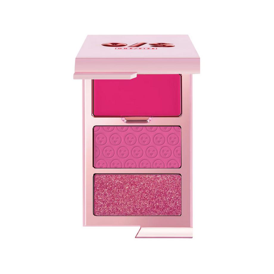 Cheek Clapper 3D - Blush-Trio mit 3 verschiedenen Texturen