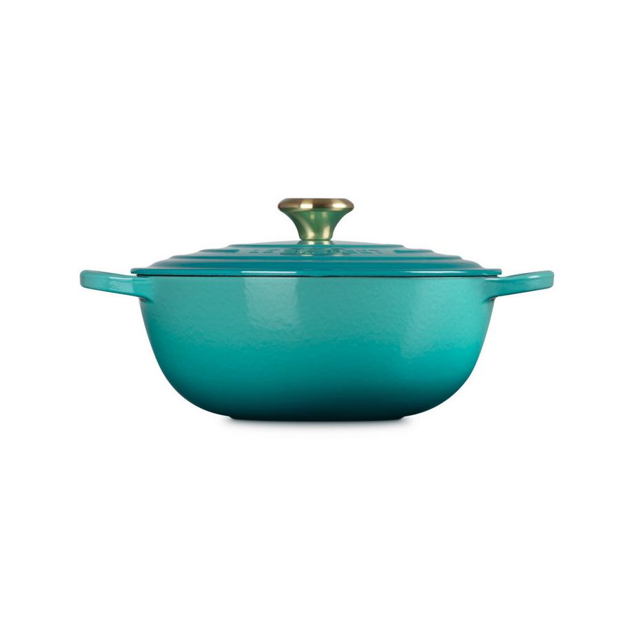 LE CREUSET Cocotte La Marmite Signature, Bleu Riviera 