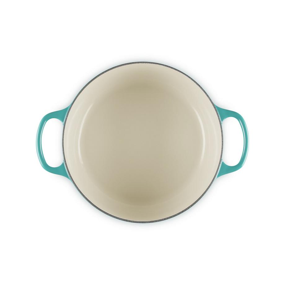LE CREUSET Cocotte Signature, Bleu Riviera 