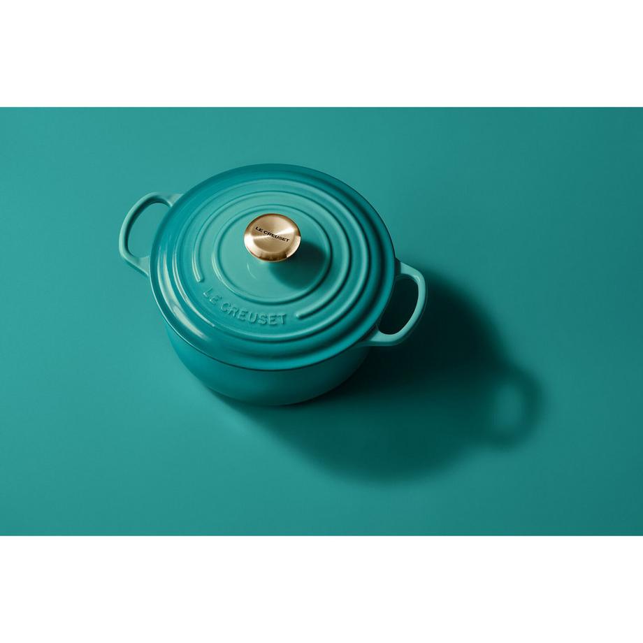 LE CREUSET Cocotte Signature, Bleu Riviera 