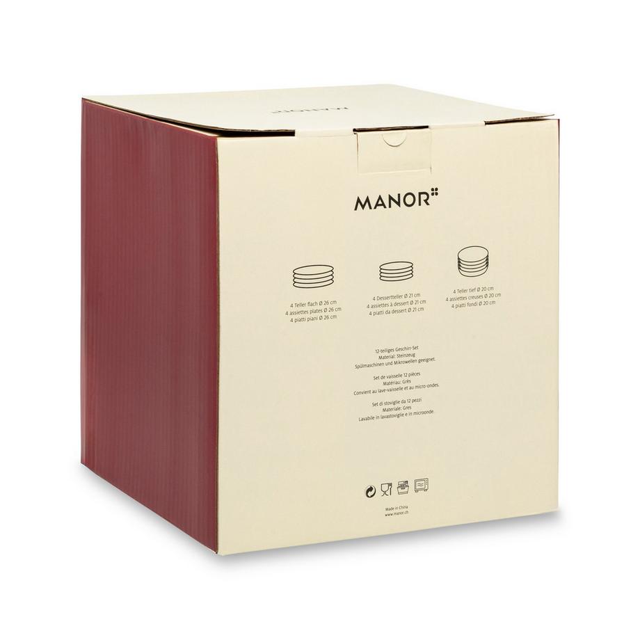 Manor Set da tavola 12 pezzi Dreamy 