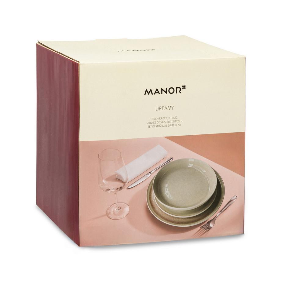Manor Set da tavola 12 pezzi Dreamy 