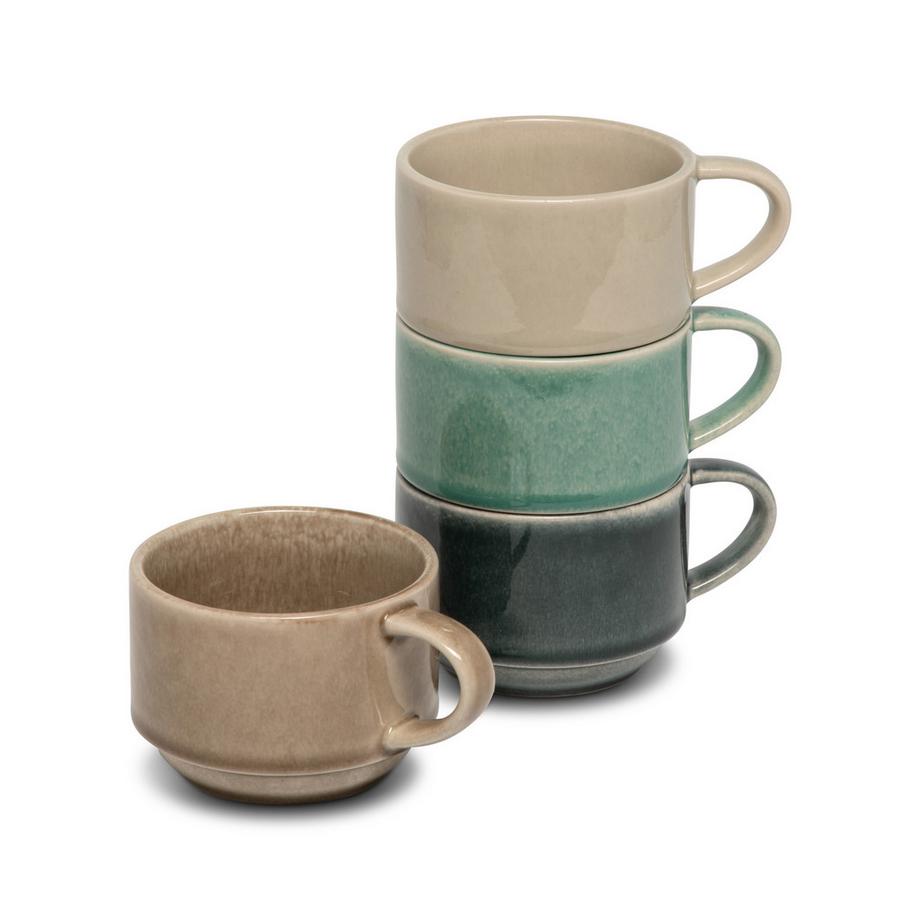 Lot de 4 tasses à café