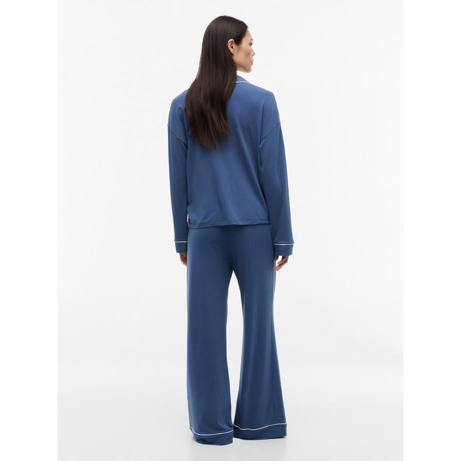 TOMMY HILFIGER TH ESS. MODAL Pyjama-Set longue, manches longues 