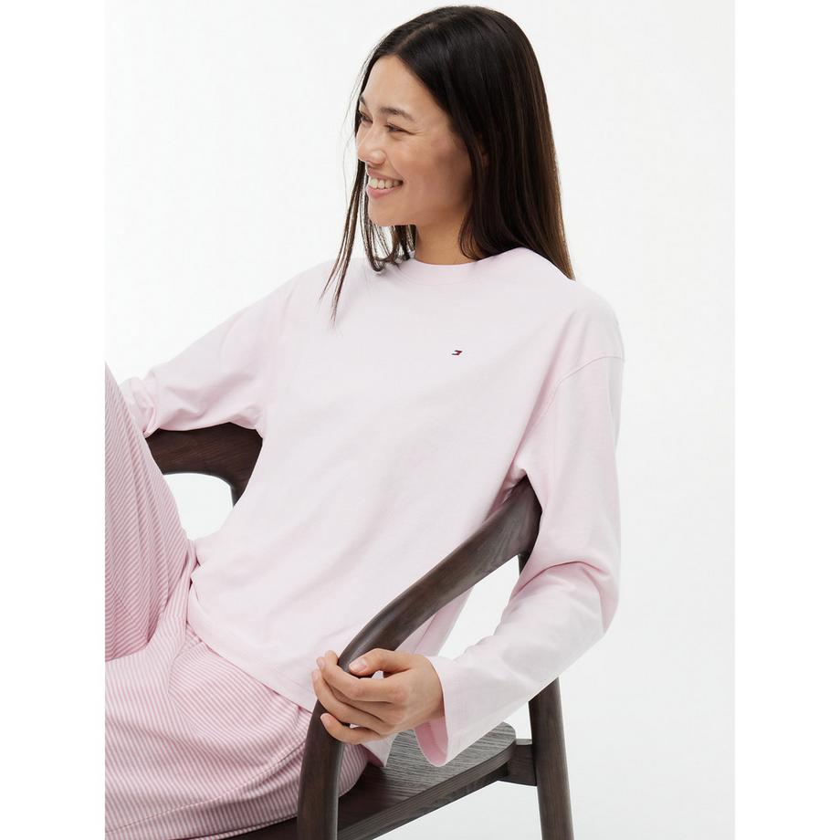 TOMMY HILFIGER TH ESS. SLEEP Pyjama-Set longue, manches longues 