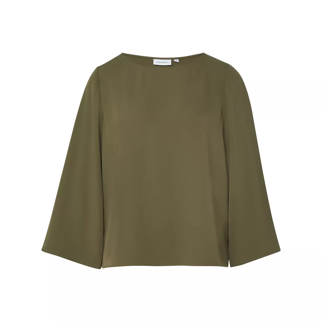 Comma - Bluse, für Damen, Grün, Größe 44