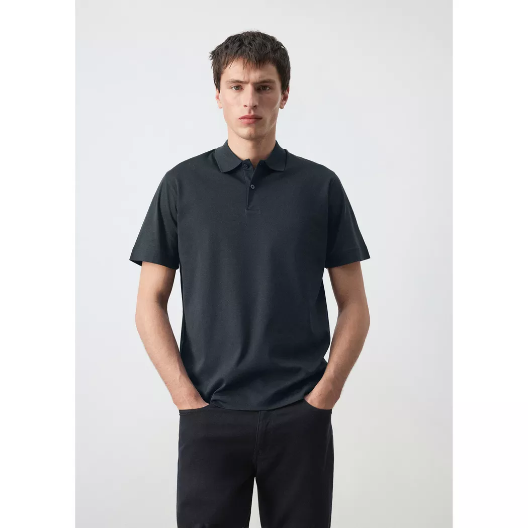 Mango Man - Polo Shirt, für Herren, Dunkelblau, Größe XL