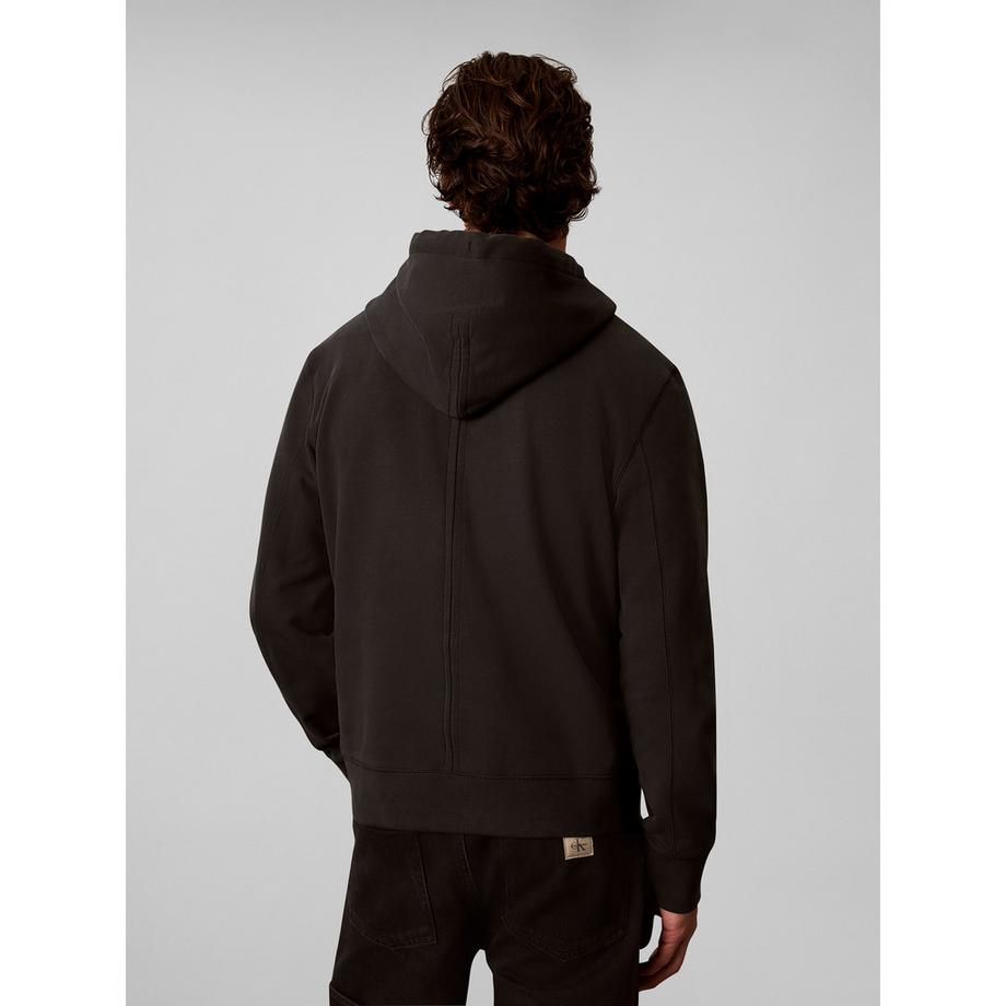 Calvin Klein Jeans Full Zip Hoodie mit Fronttaschen  