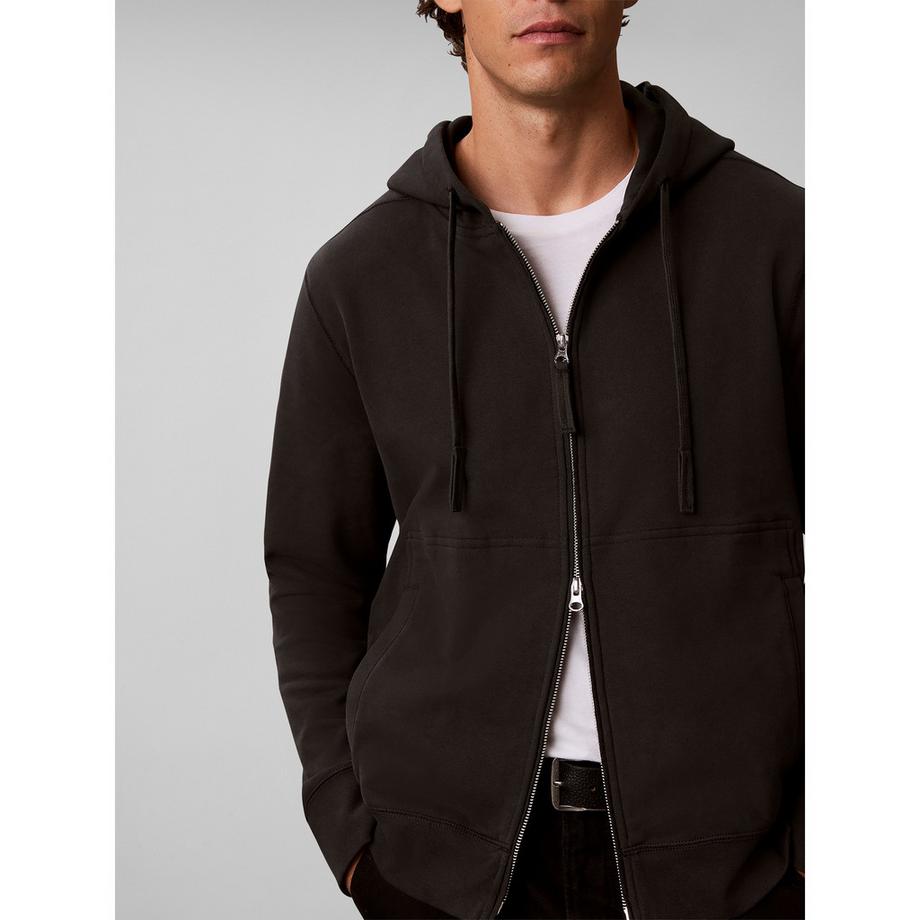 Calvin Klein Jeans Full Zip Hoodie mit Fronttaschen  