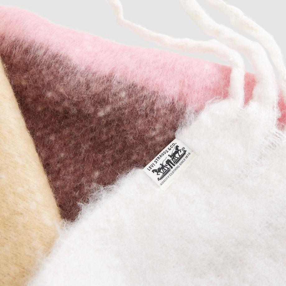 Levi's® Sciarpa a righe con frange  