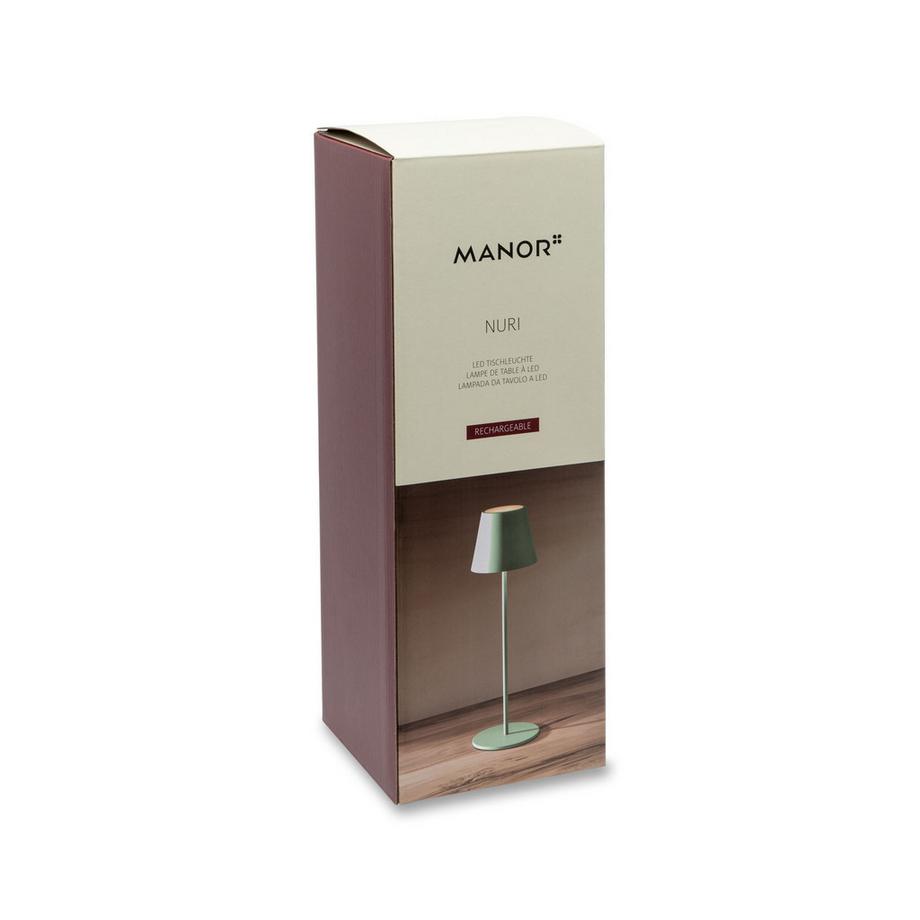 Manor Home Lampe de table Nuri 
