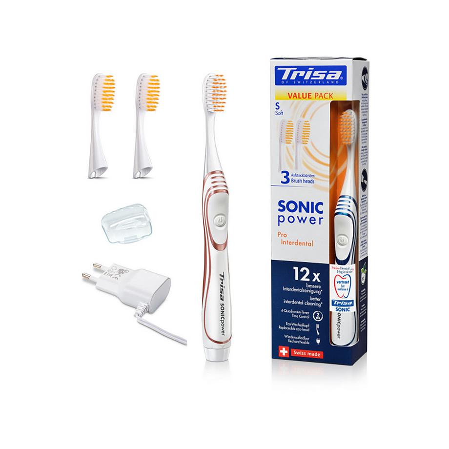 Schallzahnbürste Sonicpower Promo Pro Interdental Soft, Zufallsauswahl