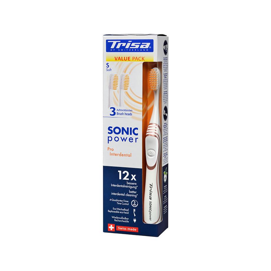 Trisa Schallzahnbürste Sonicpower Promo Pro Interdental Soft, Zufallsauswahl  