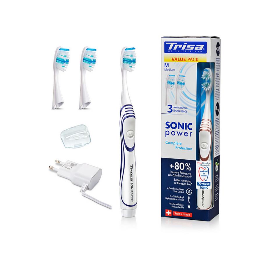 Schallzahnbürste Sonicpower Promo Complete Protection Medium, Zufallsauswahl