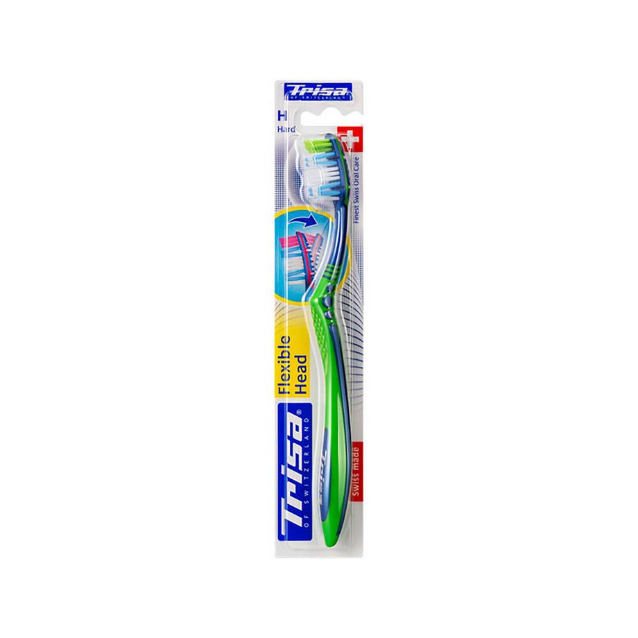 Trisa Brosse à dents Flexible Head Hard, assortiment aléatoire  